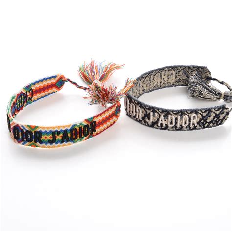 christian dior bracelets woven|christian dior friendship bracelet price.